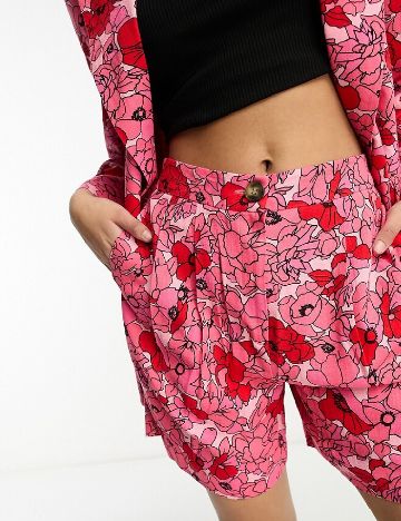 Pantaloni scurti ASOS, roz
