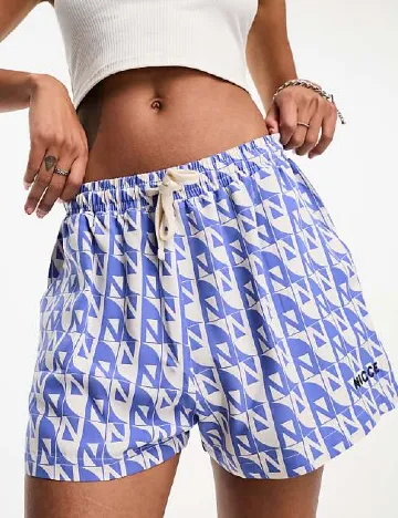 Pantaloni scurti NICCE, albastru Albastru