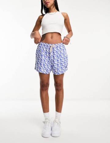 Pantaloni scurti NICCE, albastru