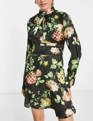 Rochie scurta ASOS, verde Verde