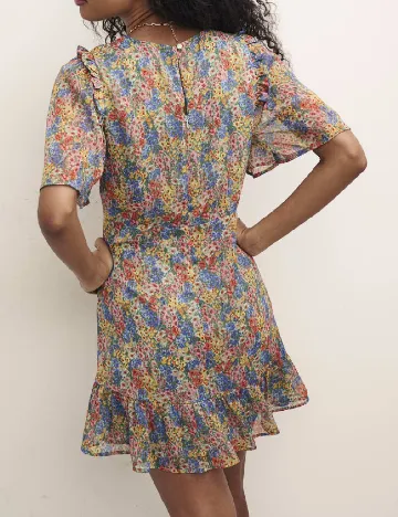 Rochie scurta Nobody s child, floral print Floral print