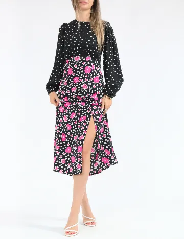 Rochie medie New look, negru Negru