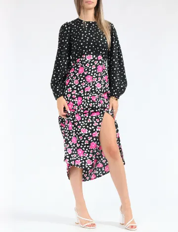 Rochie medie New look, negru Negru
