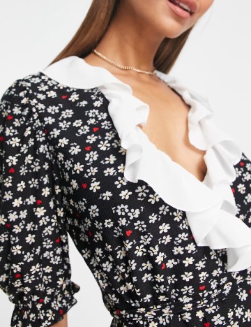 Rochie scurta Miss Selfridge, negru