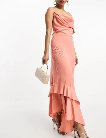 Rochie lunga ASOS, corai