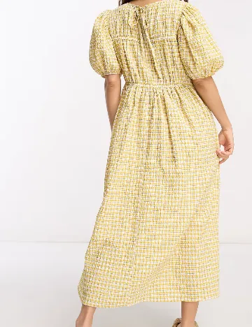 Rochie medie ASOS, galben Galben