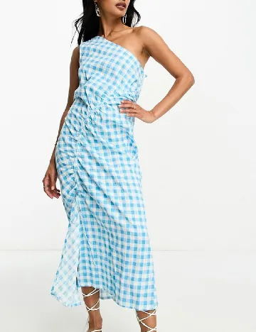 Rochie medie ASOS, albastru Albastru