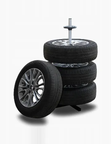 Suport roti masina C&C Automotive, negru/argintiu Negru