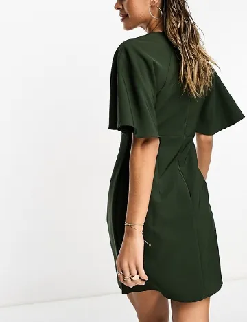 Rochie scurta ASOS, verde