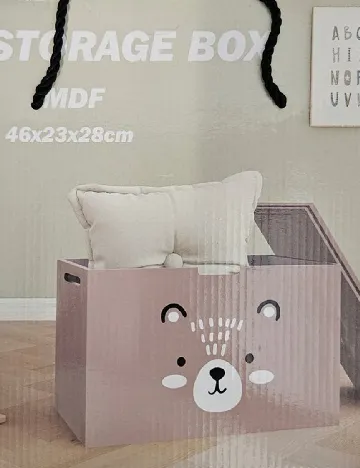 Cutie pentru jucarii OutletMag, gri Gri