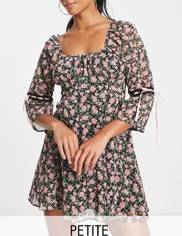 Rochie scurta Miss Selfridge, floral print