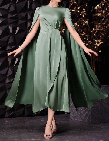 Rochie medie SHEIN, verde