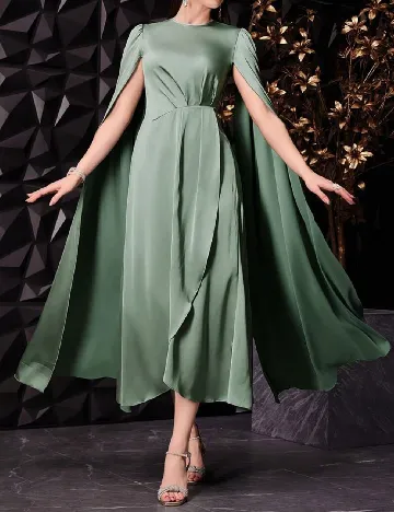 Rochie medie SHEIN, verde