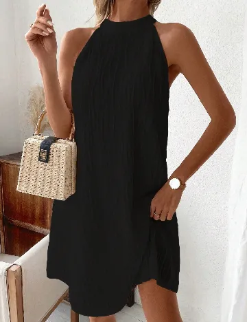 Rochie scurta SHEIN, negru Negru