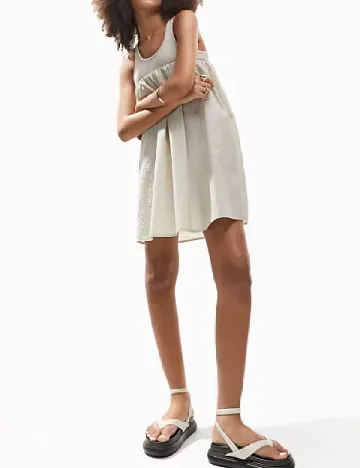 Rochie scurta ASOS, bej