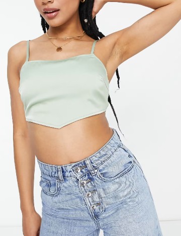Top Lola May, verde