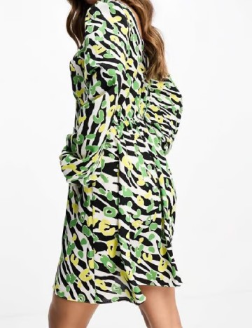Rochie scurta ASOS, mix culori