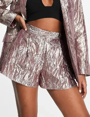 Pantaloni scurti ASOS, roz