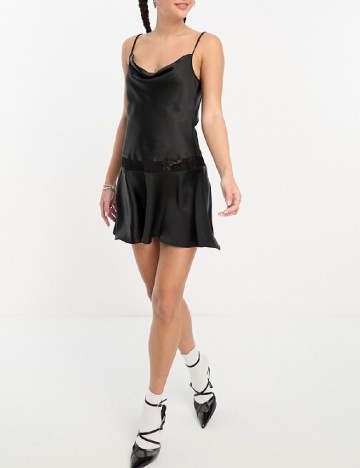 Rochie scurta Motel, negru