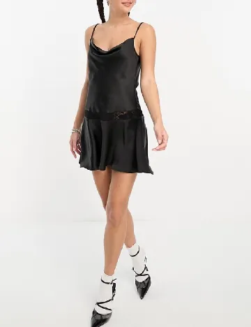 Rochie scurta Motel, negru