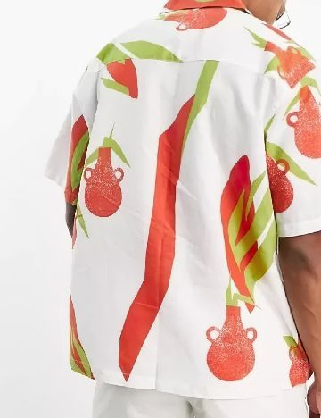 Camasa Oversize ASOS, alb