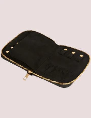 Portofel pentru bijuterii Top Fashion Trading, negru Negru