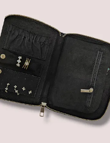 Portofel pentru bijuterii Top Fashion Trading, negru Negru