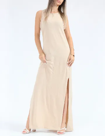 Rochie lunga I SAW IT FIRST, crem Crem