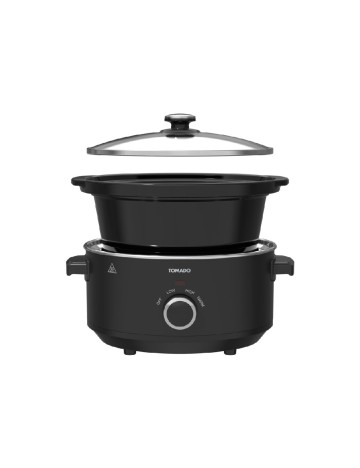 Slow cooker TOMADO, negru