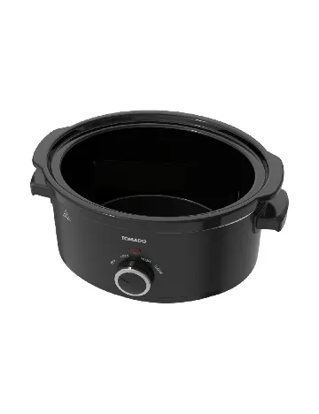 Slow cooker TOMADO, negru Negru