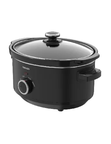 Slow cooker TOMADO, negru Negru
