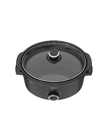 Slow cooker TOMADO, negru Negru