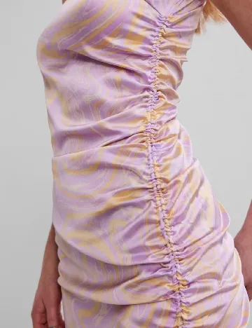 Rochie scurta Pieces, mov Mov
