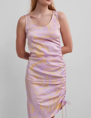 Rochie scurta Pieces, mov Mov