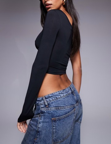 Top ASOS, negru