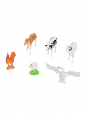 Set figurine 6 bucati Outletmag, mix culori