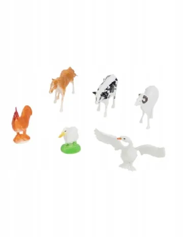 Set figurine 6 bucati Outletmag, mix culori Mix culori