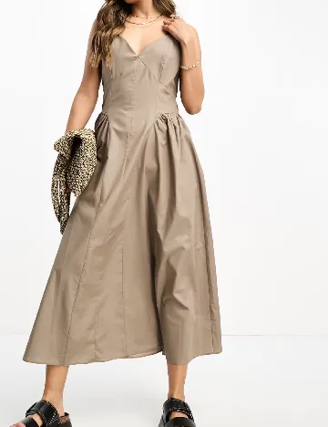 Rochie lunga ASOS, maro Maro