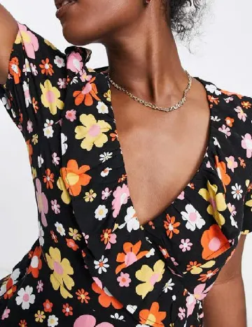 Rochie scurta Miss Selfridge, negru Negru