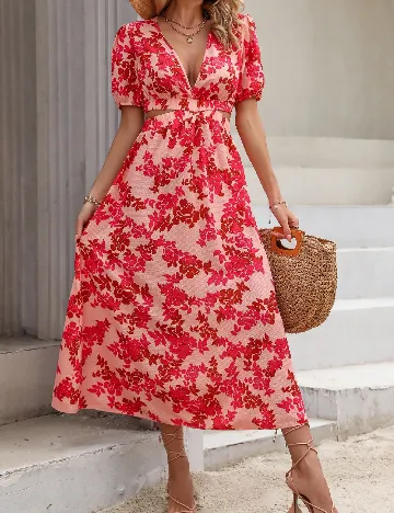 Rochie lunga SHEIN, roz