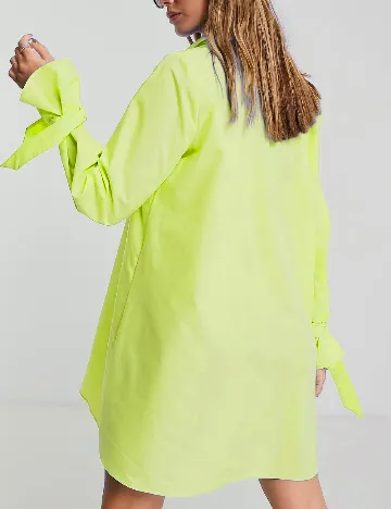 Rochie scurta ASOS, verde