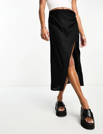 Fusta ASOS, negru