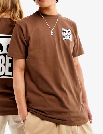 Tricou Obey, maro