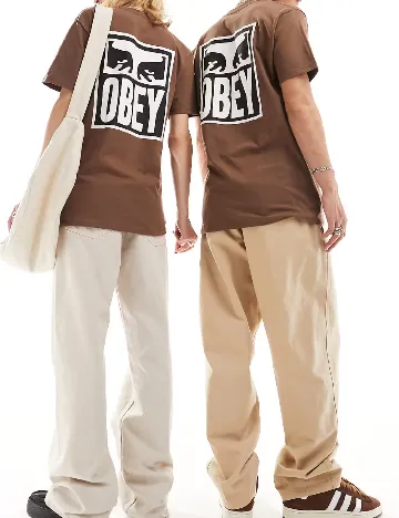 Tricou Obey, maro