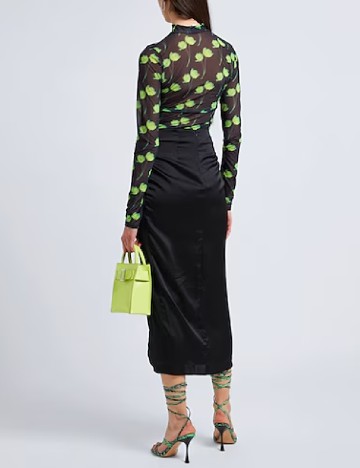 Fusta Top Shop, negru