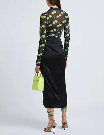 Fusta Top Shop, negru Negru