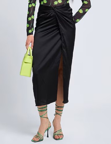 Fusta Top Shop, negru