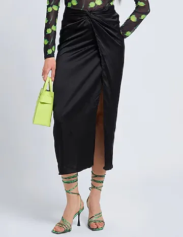 Fusta Top Shop, negru Negru