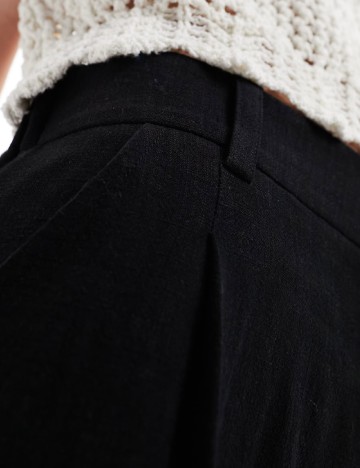 Pantaloni scurti ASOS, negru