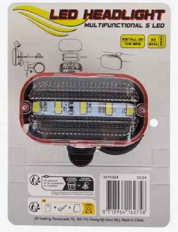 Lampa pentru bicicleta Zd Trading, alb Alb